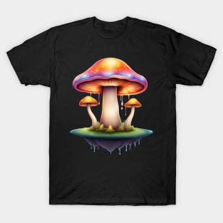 Floating Dripping Shroom Island T-Shirt